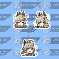 GANTUNGAN Genshin Impact Kirara UV Keychain 2 Sides Laser Cutting Premium | Eula Kirara Acrylic Hang