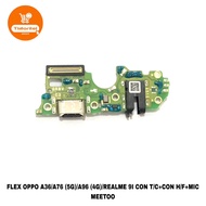 BOARD CONNECTOR CHARGER OPPO A36 / A76 (5G) / A96 (4G) / REALME 9i PCB CONNECTOR CAS