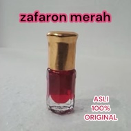 MINYAK WANGI ZAFARON MERAH / ZAFARAN MERAH / RED SAFFRON ASLI 100% ORIGINAL