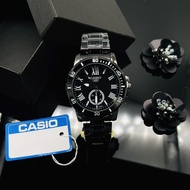 นาฬิกาผู้ชาย นาฬิกาข้อมือ มาใหม่ นาฬิกา คาสิโอ รุ่น MTP สายนาฬิกา สแตนเลส มีวงใน เข็มโรมัน ขนาดหน้าปัด 40 มม มี 5 แบบ แถมกล่องคาสิโอฟรี