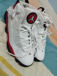 Air Jordan 6 Rings White Red