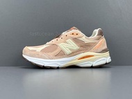 【純原版NB】灰棕美產New Balance 990V3復古跑步鞋 包裹輕便低幫男女同款