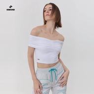 STELLA NOVA OFF-SHOULDER TOP-WHITE เสื้อเปิดไหล่สีขาว