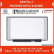 14 Inch 40 Pin Slim Small Frame FHD 1920x1080 120Hz 144hz Laptop Led
