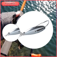 [pugwsl] Flutter Casting Spoon Lure Sturdy Hook Fishing Spoons for River Lake Sea Lure Fishing Acces