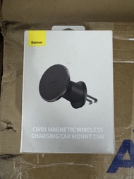 Baseus CW01 磁吸無線充電車載架 15W