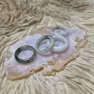 SIZE 5-5.5 Burmese Jade Rings