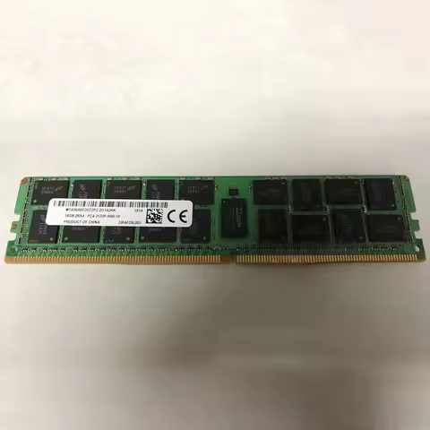 1 pcs For MT RAM MTA36ASF2G72PZ-2G1A2KK 16G 16GB 2RX4 PC4-2133P 2133 DDR4 Memory