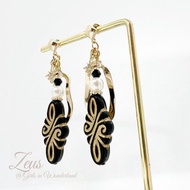 |波希米亞民族風 |復古民族風 • 星星皓石耳飾 • 925耳針