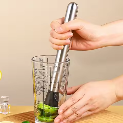 1PC Stainless steel ice breaking hammer Hand tapping lemon juice hammer Multi functional juicing sti