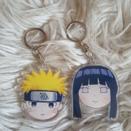 GANTUNGAN Naruto Keychains hinata hyuga Keychains