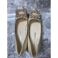 Wedding Shoes kahwin beige color