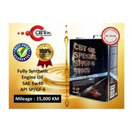 CBT OIL 5w40 4L API SP/GF-6 NANO ESTER+PAO High Performance Fully Synthetic Engine Oil 4Liter 5w-40 