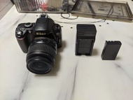 Nikon D40 機身+ 18~55 原廠鏡頭 電池 充電器 單眼相機 二手