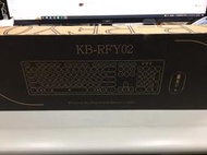 B.FRIEND KB-FRY02 2.4G馬卡龍復古圓點無線鍵鼠組 黑色 全新 蘆洲可自取📌自取價499