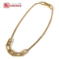 LOUIS VUITTON AK0231 LV Logo Collier Signature Chain Necklace