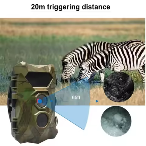 H903 16months Standby Time Night Vision 2.4inch TFT Display Wildlife 20m Trigger Distance 12MP monit