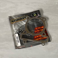 LC135 Y15ZR FZ150 GASKET BLOCK BLOK ALLOY RACING 2MM 74MM