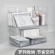 ST/ Storage Box Box Mask White Cosmetics Covered Large Desktop Acrylic Dustproof Writing Dormitory Students LQ8N