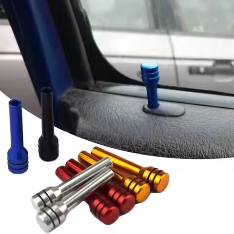 Car Alloy Door Lock Pins Lock Pin Screw Knob for Volkswagen VW Polo Golf 3 Beetle MK2 MK3 MK4 MK5 MK