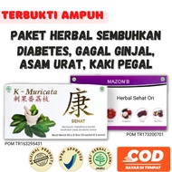 Obat Herbal Diabetes Ginjal Asam Urat Ampuh Mazon B dan K Muricata -