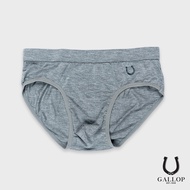 GALLOP : (1 SETมี 3ตัว) MEN'S UNDERWEAR กางเกงในผู้ชาย รุ่น GU9001 สีเทา / ราคา 790.-