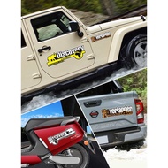 Off-road Sticker Off-road Exploration Decorative Sticker Creative Scratch Cover Rear Tire Sticker GG