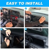 For Toyota Land Cruiser Prado 250 LC250 2024+ GPS Navigation Bracket Sun Shade Visor Sun Block Cover