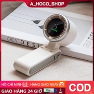 Quạt Cầm Tay Mini N607 Quạt Turbo Jet Quạt Mini Quạt phản lực cầm tay 5 cấp độ gió mạnh Pin 4000mah