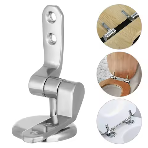 Toilet Cover Connecting Two-Button Quick-Release Hinge Stainless Steel 1.0-2.0N·M Two-Button Quick-R