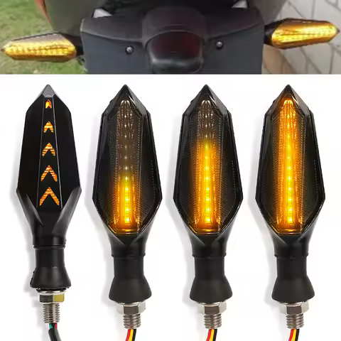4 Pieces Motorcycle Turn Signal Lights Blinker Indicator Flasher Lamp For SUZUKI SV1000 SV1000S SV 1