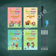 SANK Magic Practice Book 1 SET CONTAINS 4 BOOKS + PEN