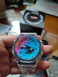 Casio G-SHOCK watch GA-2100SRS-7A 100% actual photos of our customer's order