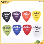 YU 20/100PCS Guitar Pi Acoustic Bass Pic Plectrum Mediator Thiness Mix 0.58-1. NG