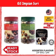 ◄ (Ready Stock!!) Jar/Zip Bag 450g/250g /45g Coklat Beryls Dragee Halal