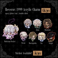 Reverse: 1999 Acrylic Charm