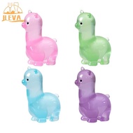 [neogorange] Luminous Alpaca Ornaments Colorful Luminous Alpaca Figurines Alpaca Figure Ornament VN