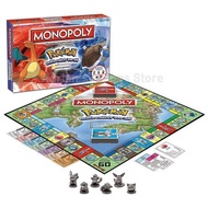 [Game 51] English Version Ready Stock Pokémon Monopoly Pokemon Pokemon English Version Board Game Le
