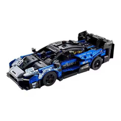 LEGO Technic McLaren Seine GTR Racing, Sports Car Hobby Model Building Blocks 830 42123
