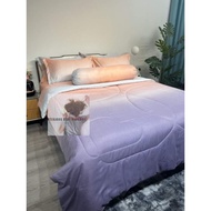 渐变色Gradiant Color tune 7in1 fitted sheet/comforter