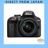 【Used】Nikon Digital SLR Camera D3400 AF-P 18-55 VR Lens Kit Black D3400LKBK Direct from Japan