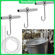 Maple Syrup Tapping Kit Stainless Steel Maple Tree Taps Spiles Easy to Use Maple Syrup Supplies Mapl
