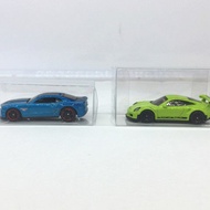 1 64 Hot Wheels Car Model Display Box PVC Plastic Storage Dustproof Box Transparent Desktop Desktop 