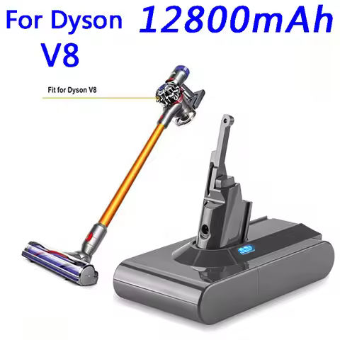 for Dyson V8 12800mAh 21.6V Battery tool power Battery V8 series ,V8 Fluffy Li-ion SV10 Vacuum Clean