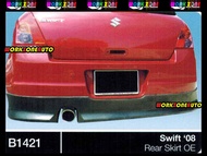 B1421 Suzuki Swift Fiber Rear Skirt 2008 OEM Body kit Bodykit