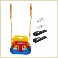 Toddler Swing Seat Outside Baby Swing Portable Height Adjustment Play Chair Safety for Patio Backyar