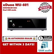 [🎶SG] Xduoo MU-601, ES9018K2M DAC, Hi Res PCM384kHz DSD256, Hifi Audio