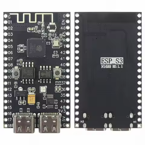 New ESP32-S3 N16R8 Development Board for Arduino BT 2.4G Wifi Module 8MB PSRAM 16MB FLASH with WS281