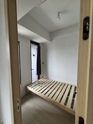 實木單人床架  放4尺床褥
