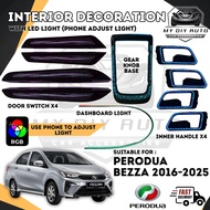 PERODUA Bezza 2016-2025 Interior Decoration LED WRGB Light Ambient Light PNP Multicolor With Music